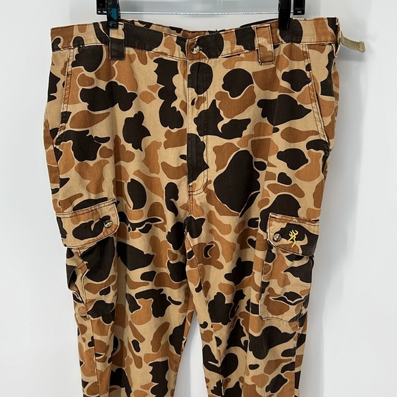 Browning men’s 2XL cargo camo pants - Picture 2 of 9